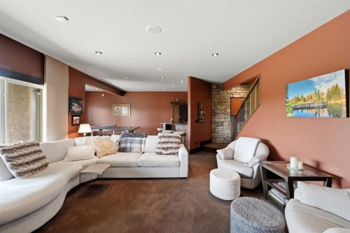 107A Wolf Run Drive, Rural Ponoka County, AB - Indoor Photo Showing Living Room
