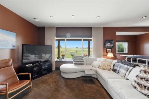 107A Wolf Run Drive, Rural Ponoka County, AB - Indoor Photo Showing Living Room