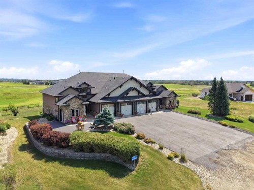 107A Wolf Run Drive, Rural Ponoka County, AB - Outdoor With Facade