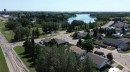 5412 49 A Avenue, Alix, AB  - Outdoor With Body Of Water With View 
