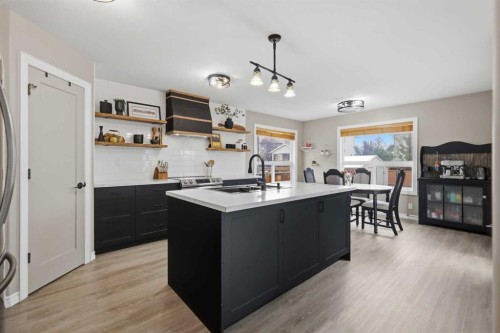 76 Lacey Close, Red Deer, AB - Indoor Photo Showing Kitchen With Double Sink