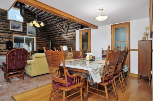 54051 Township Road 351A, Rural Clearwater County, AB - Indoor Photo Showing Dining Room