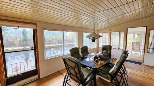 54051 Township Road 351A, Rural Clearwater County, AB - Indoor Photo Showing Dining Room