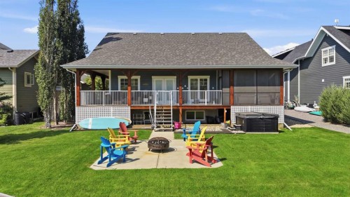 447 Summer Crescent, Rural Ponoka County, AB - Outdoor With Deck Patio Veranda