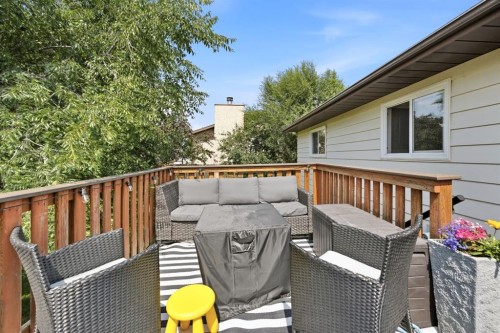 53 Reeves Crescent, Red Deer, AB - Outdoor With Deck Patio Veranda With Exterior