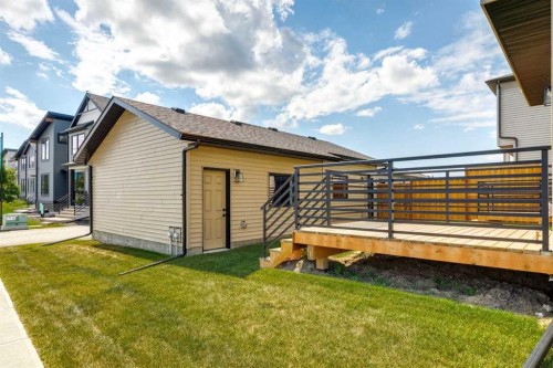 49 Silverton Glen Way Sw, Calgary, AB - Outdoor With Deck Patio Veranda