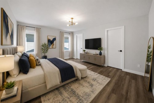 20 Toye Street, Red Deer, AB - Indoor Photo Showing Bedroom