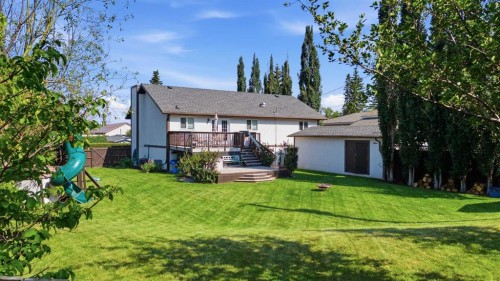 4640 47 Street, Sylvan Lake, AB - Outdoor With Deck Patio Veranda