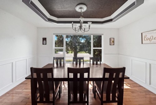 57 Page Avenue, Red Deer, AB - Indoor Photo Showing Dining Room