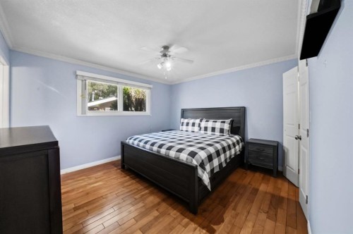57 Page Avenue, Red Deer, AB - Indoor Photo Showing Bedroom