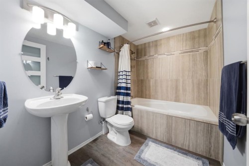 57 Page Avenue, Red Deer, AB - Indoor Photo Showing Bathroom
