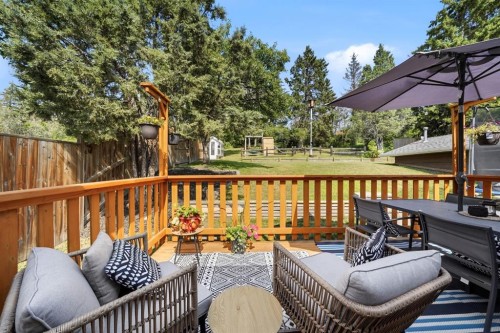 57 Page Avenue, Red Deer, AB - Outdoor With Deck Patio Veranda With Exterior