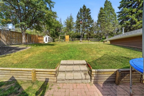 57 Page Avenue, Red Deer, AB - Outdoor With Deck Patio Veranda With Backyard
