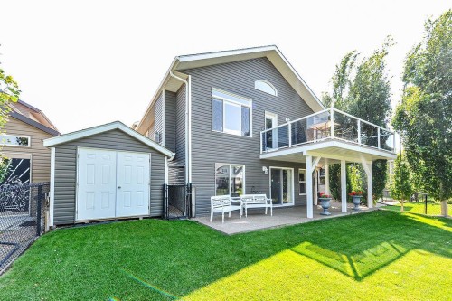 5206 33A Avenue, Camrose, AB - Outdoor With Deck Patio Veranda