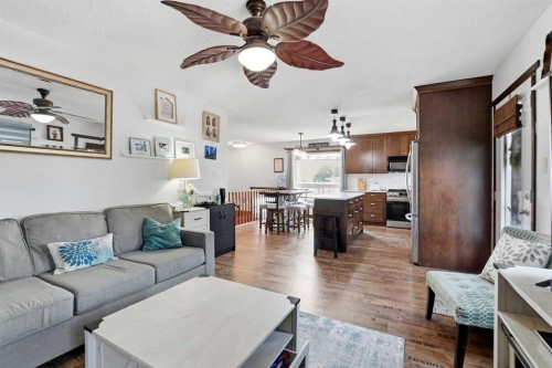 4803 47 Street, Rocky Mountain House, AB - Indoor Photo Showing Living Room