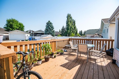 78 Duston Street, Red Deer, AB - Outdoor With Deck Patio Veranda With Exterior