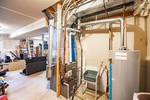 78 Duston Street, Red Deer, AB - Indoor Photo Showing Basement