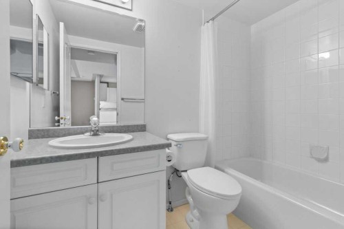 306-5435 Lakeshore Drive, Sylvan Lake, AB - Indoor Photo Showing Bathroom
