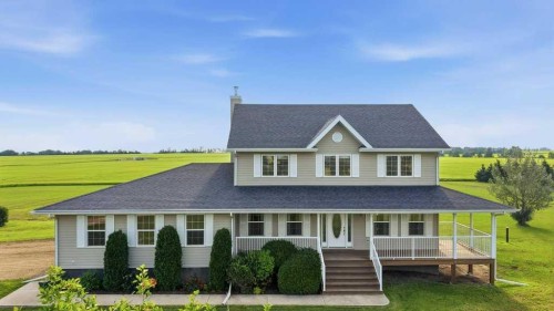430057 Range Road 22, Rural Ponoka County, AB - Outdoor With Facade