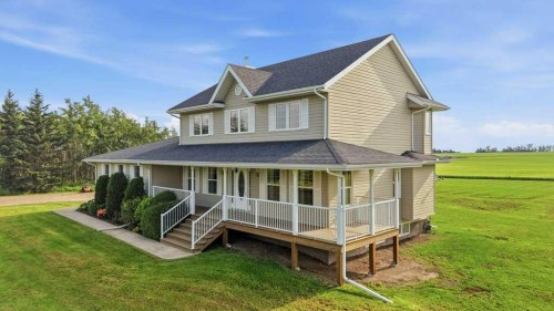 430057 Range Road 22, Rural Ponoka County, AB - Outdoor With Deck Patio Veranda