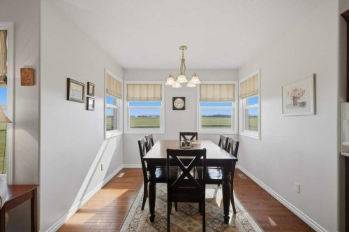 430057 Range Road 22, Rural Ponoka County, AB - Indoor Photo Showing Dining Room