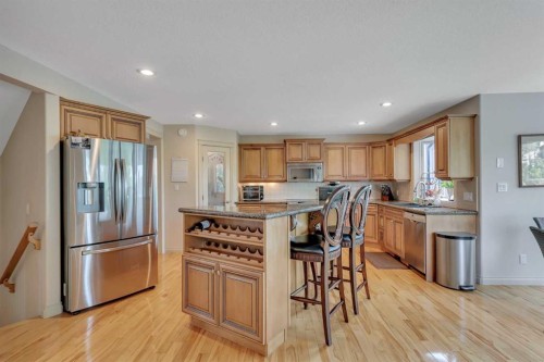 57 Archer Drive, Red Deer, AB - Indoor Photo Showing Kitchen