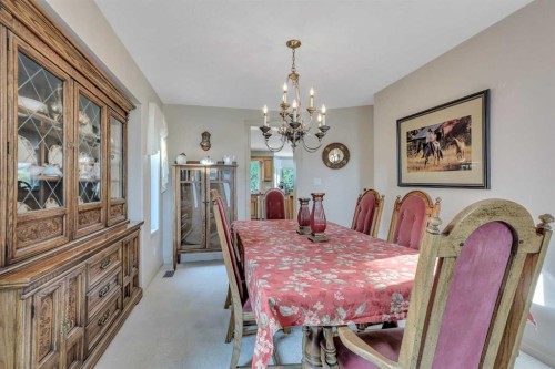 57 Archer Drive, Red Deer, AB - Indoor Photo Showing Dining Room