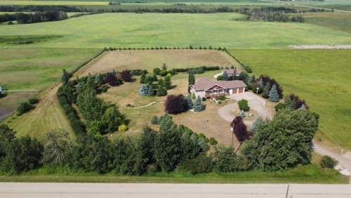 425062 Range Road 250, Rural Ponoka County, AB - Outdoor With View