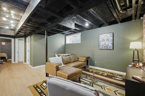 21 Regatta Way, Sylvan Lake, AB - Indoor Photo Showing Basement
