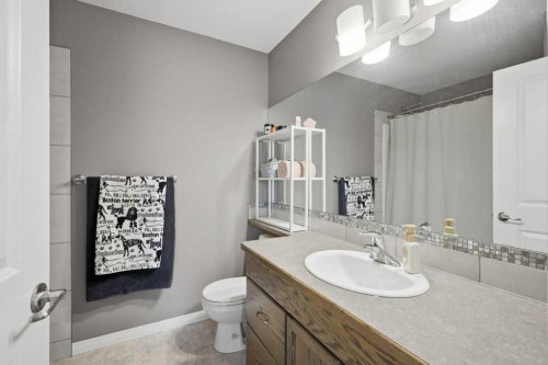 21 Regatta Way, Sylvan Lake, AB - Indoor Photo Showing Bathroom