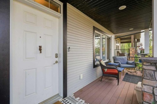 21 Regatta Way, Sylvan Lake, AB - Outdoor With Deck Patio Veranda With Exterior