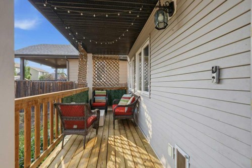 21 Regatta Way, Sylvan Lake, AB - Outdoor With Deck Patio Veranda With Exterior
