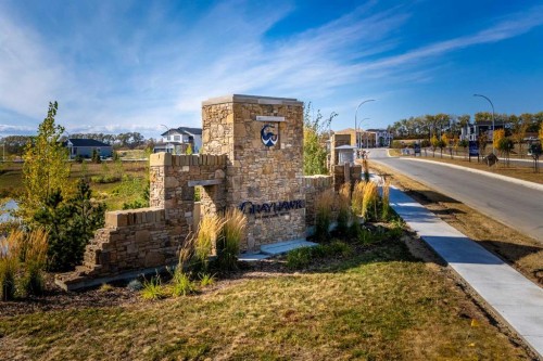 85 Gray Close, Sylvan Lake, AB - Outdoor With View
