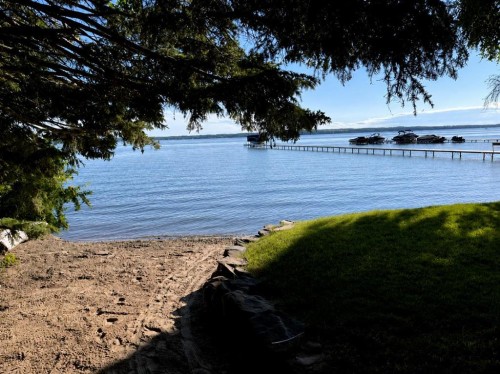 85 Gray Close, Sylvan Lake, AB - Outdoor With Body Of Water With View