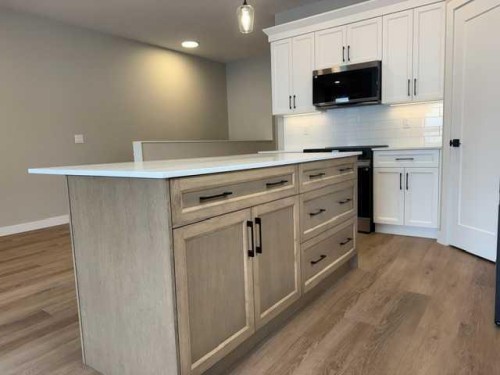 85 Gray Close, Sylvan Lake, AB - Indoor Photo Showing Kitchen