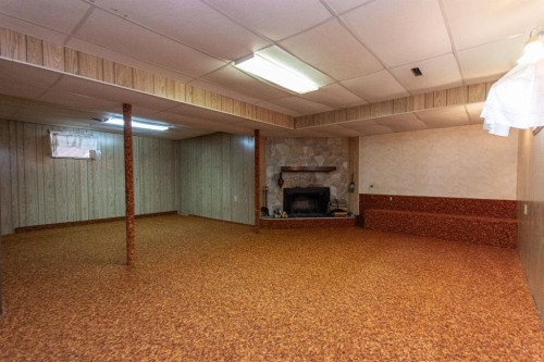 1910 26 Avenue, Delburne, AB - Indoor Photo Showing Basement