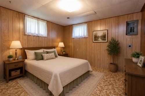 1910 26 Avenue, Delburne, AB - Indoor Photo Showing Bedroom
