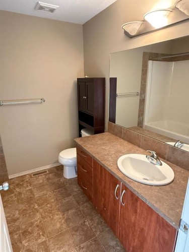74 Parkway Drive, Blackfalds, AB - Indoor Photo Showing Bathroom