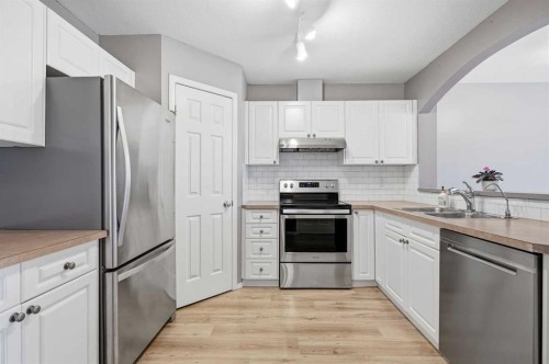 3 Janko Close, Red Deer, AB - Indoor Photo Showing Kitchen With Stainless Steel Kitchen With Double Sink