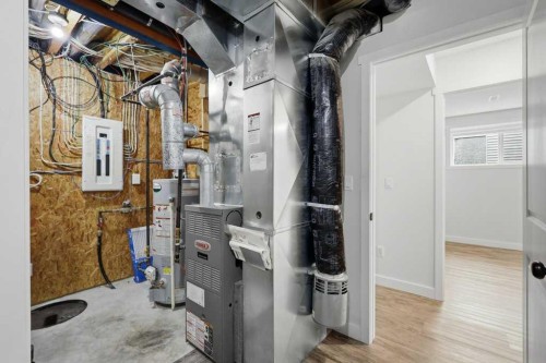93 Valley Crescent, Blackfalds, AB - Indoor Photo Showing Basement