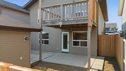 93 Valley Crescent, Blackfalds, AB - Outdoor With Exterior