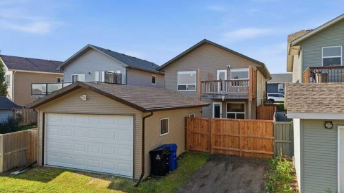 93 Valley Crescent, Blackfalds, AB - Outdoor With Exterior