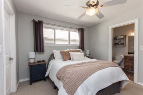 52 Almond Crescent, Blackfalds, AB - Indoor Photo Showing Bedroom