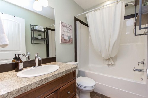 52 Almond Crescent, Blackfalds, AB - Indoor Photo Showing Bathroom