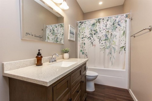 52 Almond Crescent, Blackfalds, AB - Indoor Photo Showing Bathroom