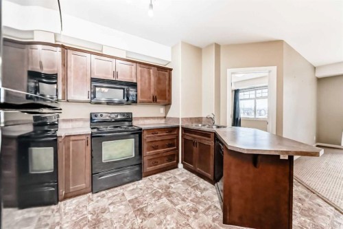 206-69 Ironstone Drive, Red Deer, AB - Indoor Photo Showing Kitchen