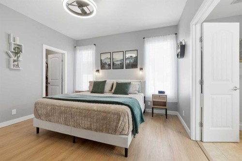 362 Webster Drive, Red Deer, AB - Indoor Photo Showing Bedroom