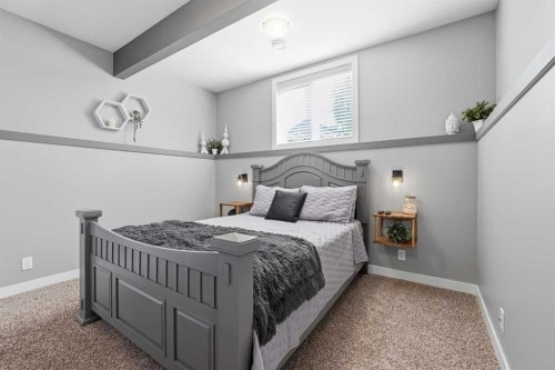 362 Webster Drive, Red Deer, AB - Indoor Photo Showing Bedroom