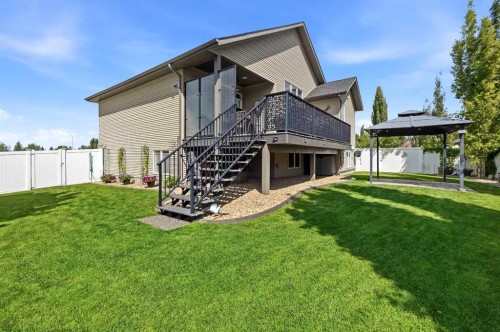 362 Webster Drive, Red Deer, AB - Outdoor With Deck Patio Veranda