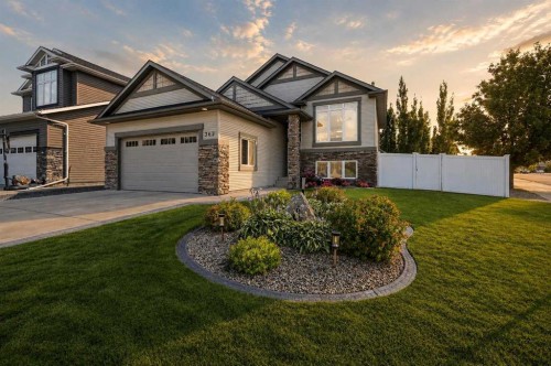 362 Webster Drive, Red Deer, AB - Outdoor With Facade